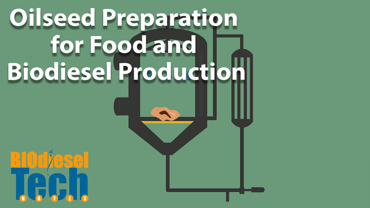 Oilseed Preparation for Food and Biodiesel Production